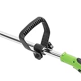 Hilda Electric Lawn Mower 12V Stretchable Rechargeable Glass Weed Trimmer (US Plug)