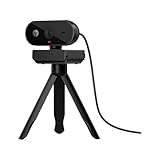 HP 320 FHD Webcam - USB-A Computer Camera with Mic & Privacy Cover - for Desktop, Laptop, & Chromebook - 1080p Resolution w/Wide FOV - Zoom & Teams Compatible - Clip Mount, Tripod Support, & Swivel