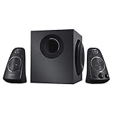 Logitech Z623 400 Watt Home Speaker System, 2.1 Speaker System - Black