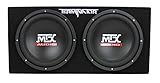 MTX 12 Inch 1200 Watt Dual Car Subwoofer Audio and Amplifier Bundle with BOSS Audio Systems KIT2 Amplifier Installation Wiring Kit