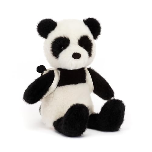 Jellycat Backpack Panda Stuffed Animal, 8.5 inches - Panda Plush Toy - Classic Children's Gift