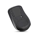 Amazon Basics 2.4 Ghz Wireless Optical Computer Mouse with USB Nano Receiver, Black, 30 Pack