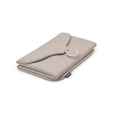 Brabantia - Foldable Steam Board - for High Pressure Clothes Steaming - Solid Heat Resistant Surface - Versatile Hanging Hook - Easier Steaming with Handheld Steamers - 36 x 16 inches - Gray