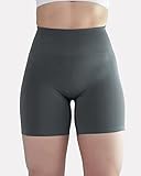 AUROLA Intensify Workout Shorts for Women Seamless Scrunch Short Gym Yoga Running Sport Active Exercise Fitness Shorts(S,Steel Grey)