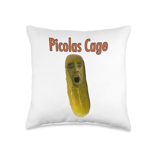 Picolas Cage Throw Pillow