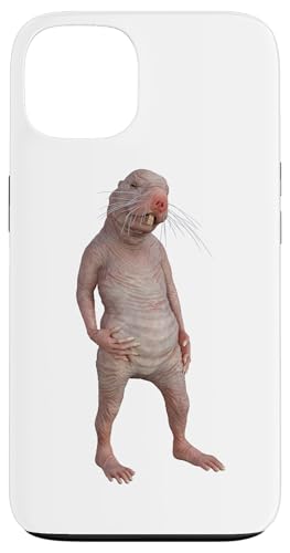 iPhone 13 Live Weird Funny Naked Mole Rat Strange Animal Case