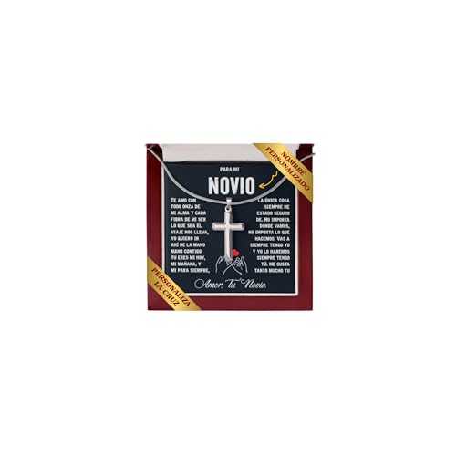 Regalo Para Mi Novio En Su Cumpleaños, Regalo Para Mi Novio, Regalo Para Mi Novio Hombre, Collar Para El Amor De Mi Vida, Regalos Personalizados Para Hombre, Regalos Para Hombres De Navidad