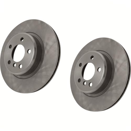 VORMORNIX Front Disc Brake Rotor for Land Rover Freelander 2002 2003 2004 2005 2 X