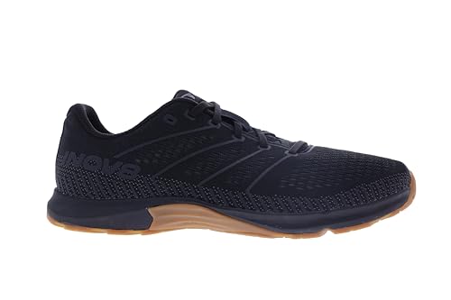 inov-8 Men's F-Fly Sneaker, Black/Gum, 10.5