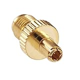 RFaha 5pcs SMA Female to TS9 Male RF Coax Adapter TS9 to SMA Coaxial Connector Adapter(F25-5)