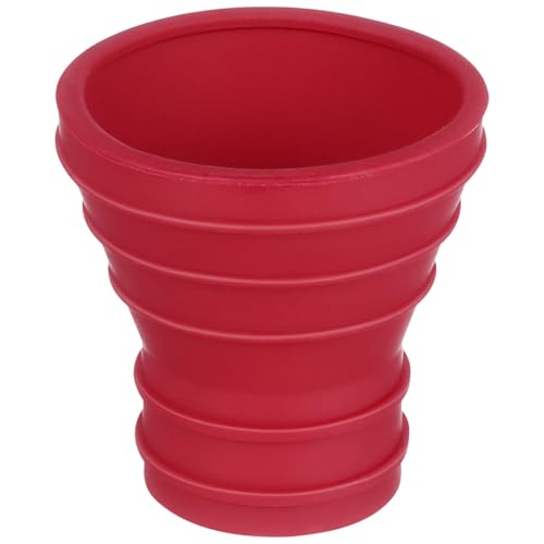NUOBESTY Golf Pick-up Suction Cup Grabber Rubber(Red)
