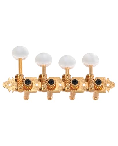 Golden Gate FM-4 F-Model Mandolin Tuners – 2 Planks (4+4) – Gold