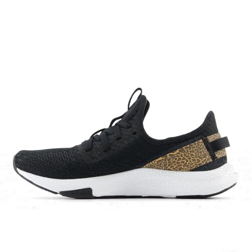 New Balance Women's Dynasoft Nergize Sport V2 Cross Trainer, Black/White/Brown, 9 Wide