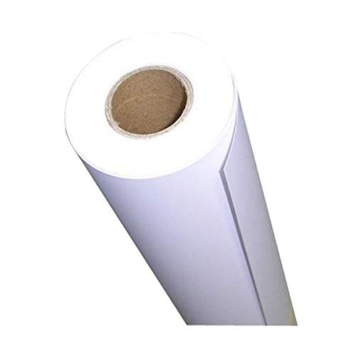 DiTFATOP 95gsm 63" 64" x 328ft Textile Dye Sublimation Paper Feeding Roll for Heat Transfer Printing, 3in Core, Fast Dry Paper Rolls for Digital Print on Fabrics and Hard Substrates (63in x 328ft)