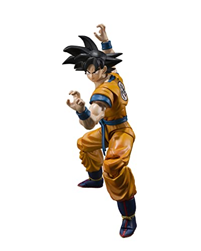 TAMASHII NATIONS - Dragon Ball Super: Super Hero - Son Goku Super Hero (Reissue), Bandai Spirits S.H.Figuarts Action Figure