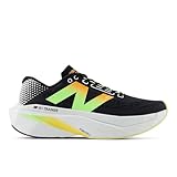 New Balance Men's FuelCell Supercomp Trainer V3 Running Shoe, Black/Phantom/Bleached Lime Glo, 9