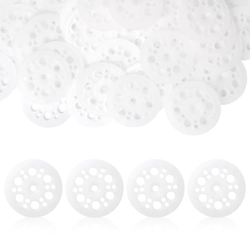 200 Pcs Plastic Washers 45mm/1.77inch,Plastic Flat Washers for Foam Board,Insulation Boards Load Spreading