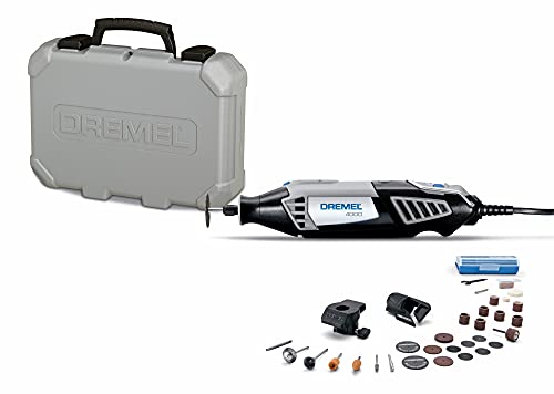 Dremel 4000-2/30 Variable Speed Rotary Tool Kit - 2 Attachments & 30 Accessories - Perfect for Cutting, Detail Sanding, Engraving, Wood Carving, and Polishing