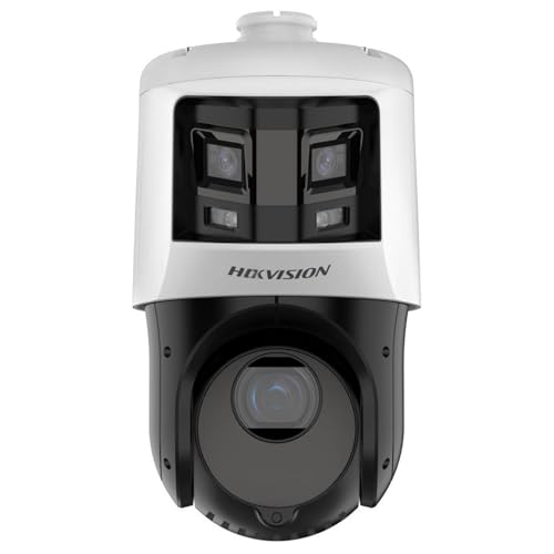 DS-2SE4C425MWG-E/26 Compatible Hikvision PTZ Camera TandemVu Network Security Camera, Color-Vu & IR Acusense, 6MP+4MP Panoramic Speed Dome, 25X Optical Zoom, Night Vision, IR Distance 100m