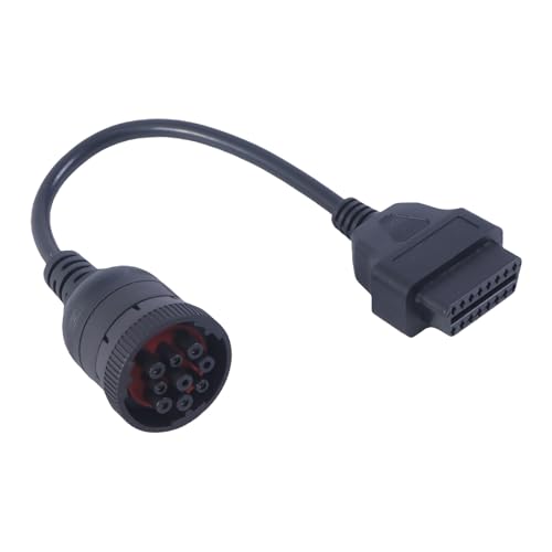 9-Pin 88890302 Connector Diagnostic Cable for Volvo VOCOM 88890300 Truck Diagnostic Kit