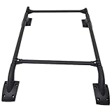 Roof Rack Rails Cross Bars Fit for 2005-2021 Nissan Frontier D40 Crew Cab Aluminum Rooftop Cargo Racks (Black)