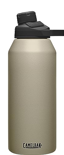 CamelBak Chute Mag 40oz Vacuum Insulated Stainless Steel Water Bottle, Dune