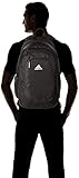 adidas Foundation Backpack (38L) Durable Large Athletic Student Laptop Book Bag for Boys/Girls, Black/White, One Size