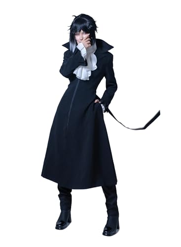 OSIAS Upgraded Bungo Stray Dogs Ryunosuke Akutagawa Cosplay Costume（XL）