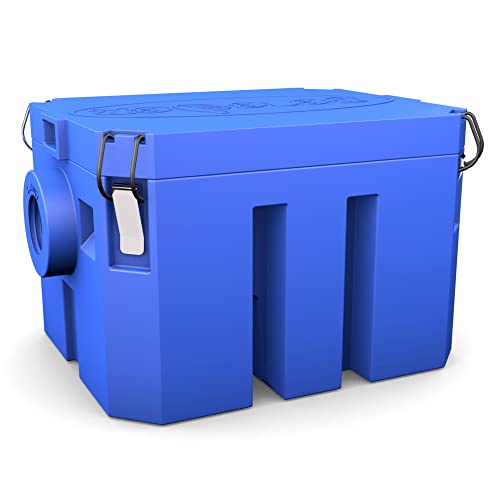Grease Trap plastic 5 GPM Under Sink for Home Kitchen, Foodtrack, Canteen, Cafe, pizzeria, pastry shop