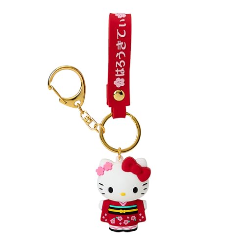 Sanrio Hello Kitty 287156 3D Keychain (Kimono)