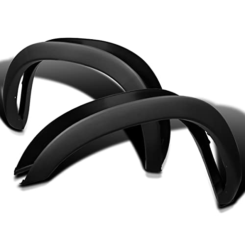 Spec-D Tuning 4PC Front + Rear OE Style Fender Flares Compatible with 2002-2008 Dodge Ram 1500, 2003-2009 Ram 2500 3500 6.5' Bed