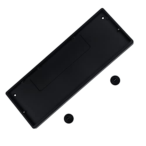 YMDK GH60 GK61 RGB Hot Swap Independent Driver Tyce-C ANSI Mechanical Keyboard DIY kit Plastic Case CNC Aluminum Case Plate PCB (CNC Alu Black)