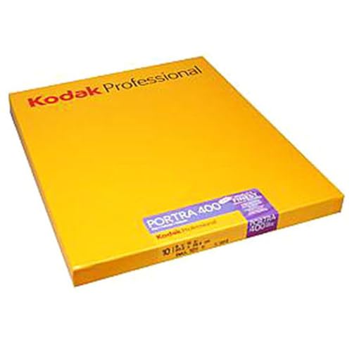 Kodak Portra 400 Color Negative Film, 8x10, 10 Sheets, USA