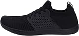 WHITIN Men's Trail Running Shoes Minimalist Barefoot Extra Wide Width Toe Box Size 11W Gym Workout Fitness Zero Drop Sneakers Weightlifting Black 44