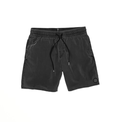 Volcom Men's Standard 17-inch Elastic Waist Surf Swim Trunks, Medium