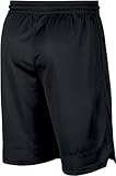 Nike Dri-FIT Icon, Men's Basketball , Athletic Shorts with Side Pockets, Black/Black/White, XL