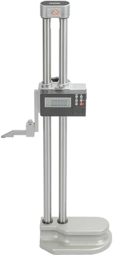 CME Dual Beam Digital Height Gauge with Scriber, 0"-20" Measurement Range, LCD Display, ±0.002" Accuracy