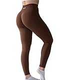 AUROLA 3 Pieces Pack Set Intensify Workout Leggings for Women Seamless Scrunch Tights Tummy Control Gym Fitness Sport Active Yoga Pants S