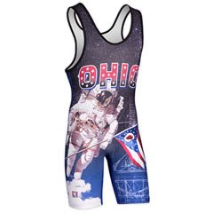 Brute Ohio State Sublimated Wrestling Singlet - SIZE: XX-Large