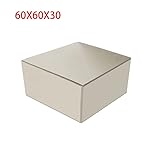 AtEEco 60x60x30mm N52 Super Strong Square Neodymium Rare Earth Magnet