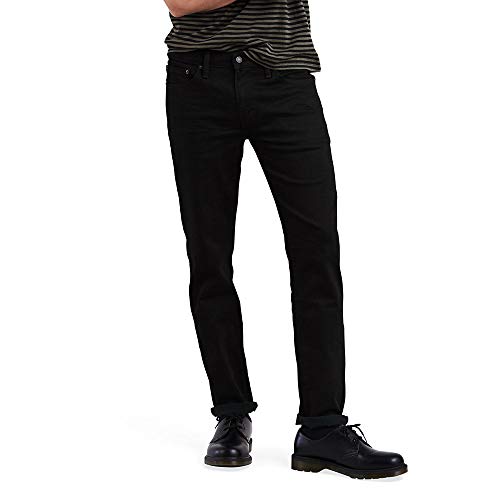 Levi's Men's 511 Slim Fit Jeans (Also Available in Big & Tall), Black 3D Washed, 33W x 30L