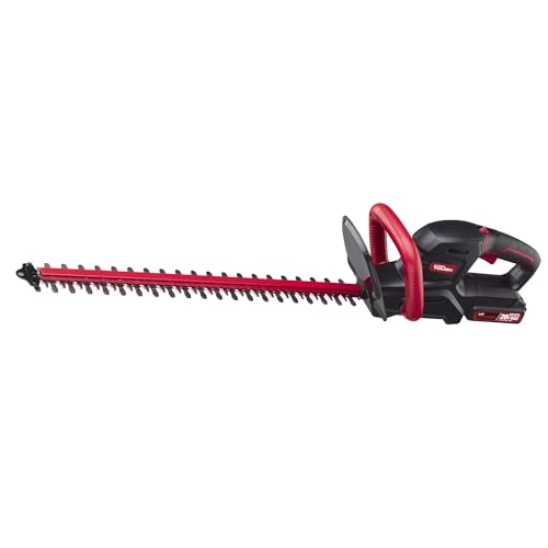 Hyper Tough 20V Max Cordless Hedge Trimmer HT21-401-003-07, 22-Inch Dual-Action Blade, Soft Grip Handle, 1300 RPM, Includes 2.0Ah Battery and Charger, Lightweight 5.7 lbs, 3/4-Inch Cut Capacity