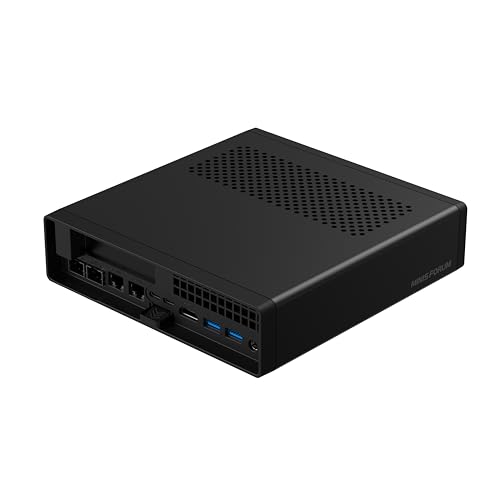 MINISFORUM AMD Ryzen 9 9955HX Barebone with MS-A2 Mini PC (16C/32T, up to 5.4GHz),PCIe×16, HDMI/2x USB-C (8K@60Hz), 2X SFP+ 10G, 2X 2.5G LAN, 3X SSD M.2 (2280/22110/U.2),NO RAM/SSD/OS