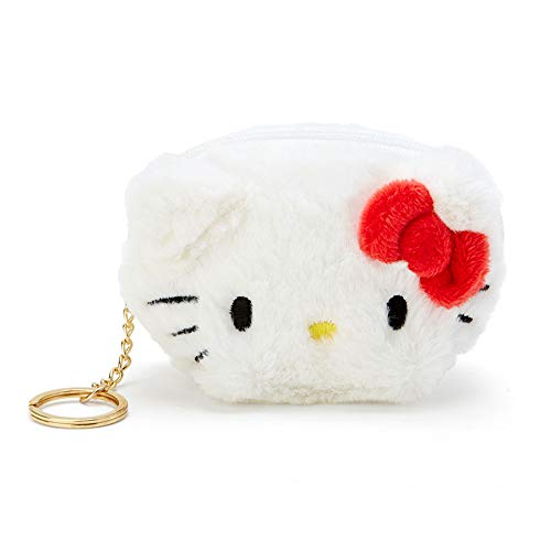 Sanrio Original Hello Kitty Plush Coin Case Coin Purse : Face