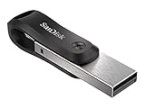 SanDisk 256GB iXpand Flash Drive Go for iPhone and iPad - SDIX60N-256G-GN6NE, Black