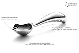 Midnight Scoop - Ergonomic Stainless Steel Ice Cream Scoop | Heavy-Duty, Easy-to-Use, and Dishwasher-Safe | Professional Grade, Handcrafted Design