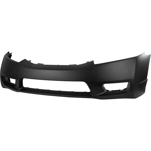 Garage-Pro Bumper Cover Compatible with 2009-2011 Honda Civic, Front, Primed, Sedan