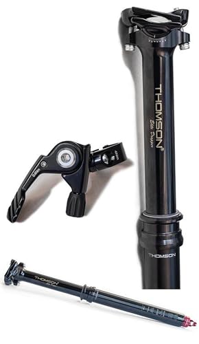 Thomson Covert Elite Dropper Seatpost - 31.6, 100mm, Black, Internal