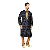 Tathastu Mens Kurta Pyjama Set 1951 Blue -42