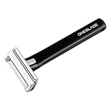 OneBlade ELEMENT Single-Blade Safety Razor, Classic Manual Shaving Razor, Black Aluminum